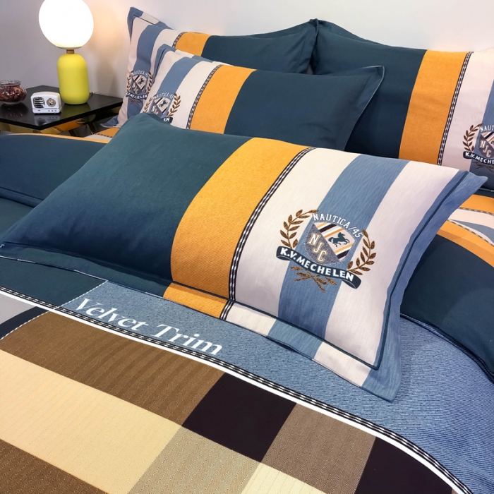 91家纺网 家纺一手货源 找家纺 （总）金爱家 2021新款纯棉生态磨毛四件套