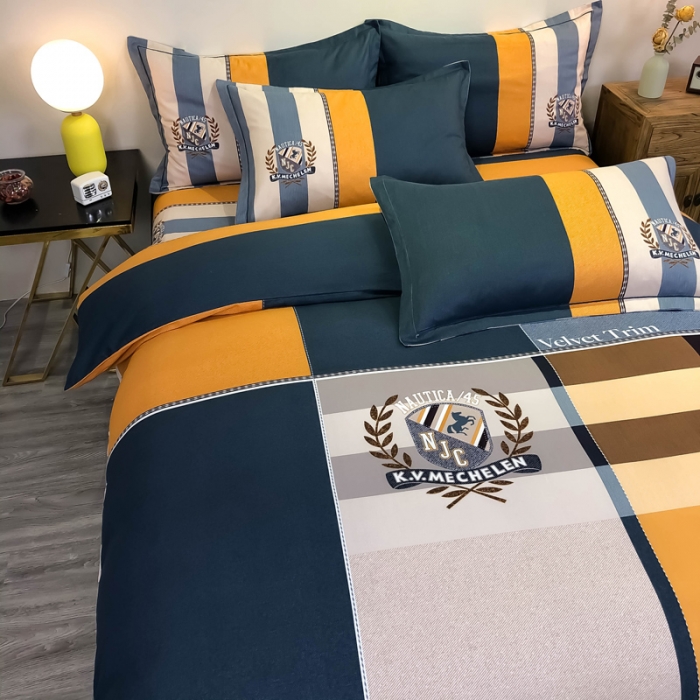 91家纺网 家纺一手货源 找家纺 （总）金爱家 2021新款纯棉生态磨毛四件套