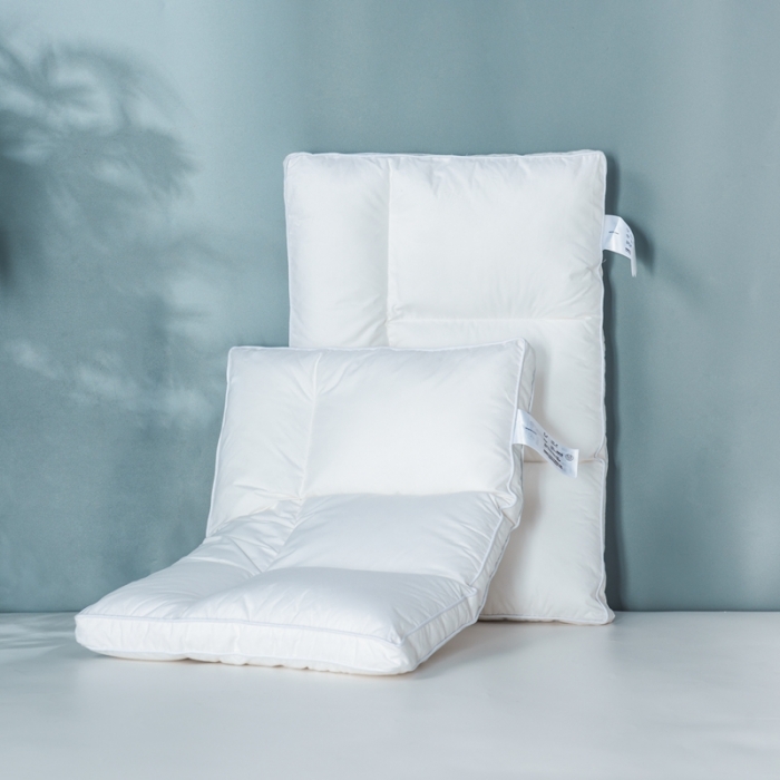 91家纺网 家纺一手货源 找家纺 星芯合 2024新款三区护颈枕 三区护颈儿童枕（40*60）