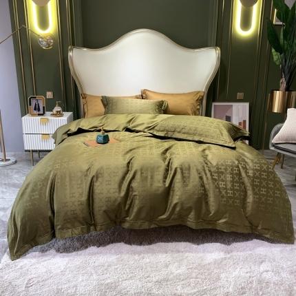 91家纺网 家纺一手货源 找家纺 优然居 2021新款100支提花系列四件套实拍 康瑟夫