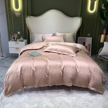 （总）优然居 2021新款100支提花系列四件套实拍