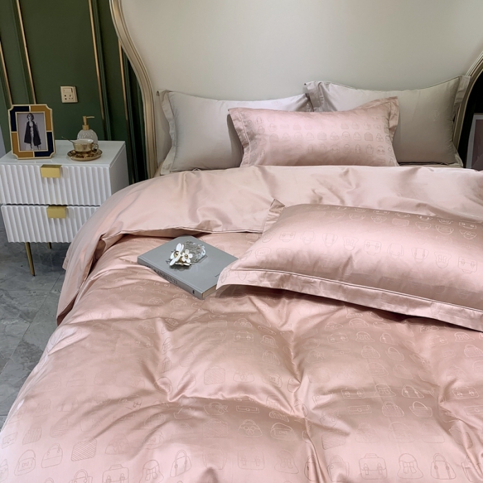 91家纺网 家纺一手货源 找家纺 （总）优然居 2021新款100支提花系列四件套实拍