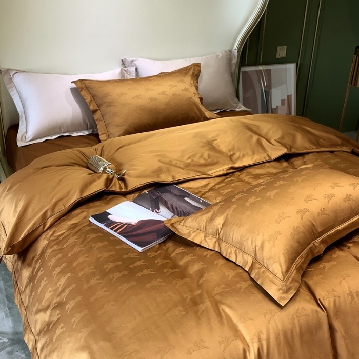 91家纺网 家纺一手货源 找家纺 优然居 2021新款100支提花系列四件套实拍 凯丽