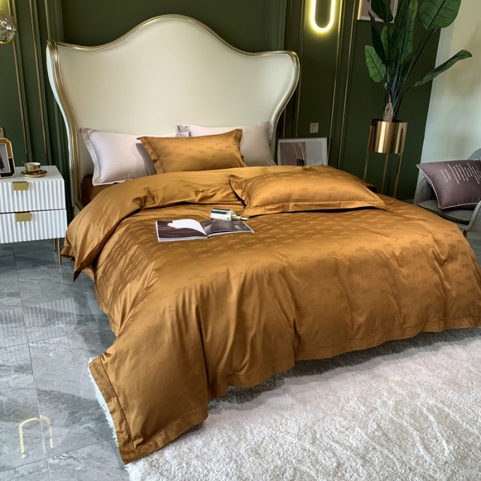 91家纺网 家纺一手货源 找家纺 优然居 2021新款100支提花系列四件套实拍 凯丽