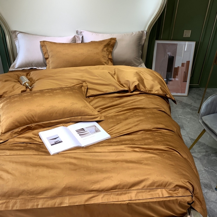 91家纺网 家纺一手货源 找家纺 优然居 2021新款100支提花系列四件套实拍 凯丽