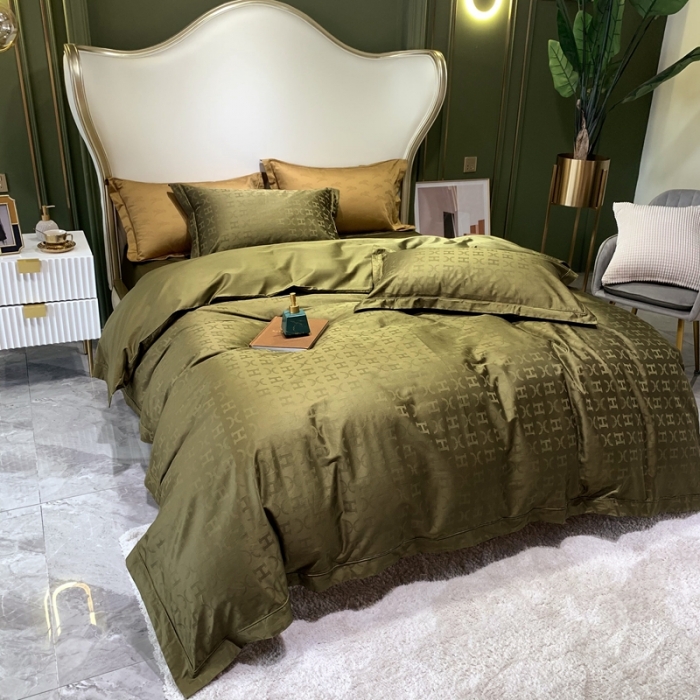 91家纺网 家纺一手货源 找家纺 优然居 2021新款100支提花系列四件套实拍 康瑟夫