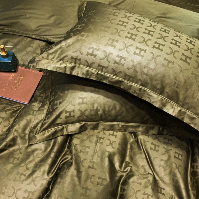 91家纺网 家纺一手货源 找家纺 优然居 2021新款100支提花系列四件套实拍 康瑟夫