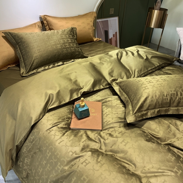 91家纺网 家纺一手货源 找家纺 优然居 2021新款100支提花系列四件套实拍 康瑟夫