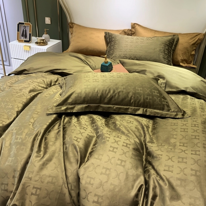 91家纺网 家纺一手货源 找家纺 优然居 2021新款100支提花系列四件套实拍 康瑟夫