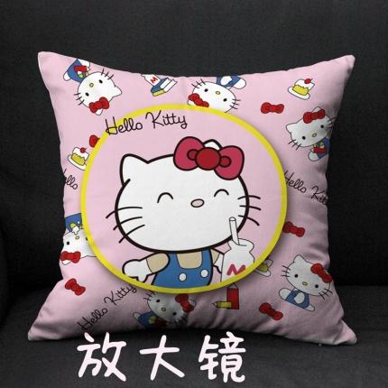 91家纺网 家纺一手货源 找家纺 煌朝家纺 2021新款36*36赠品抱枕枕头赠品卡通抱枕靠垫