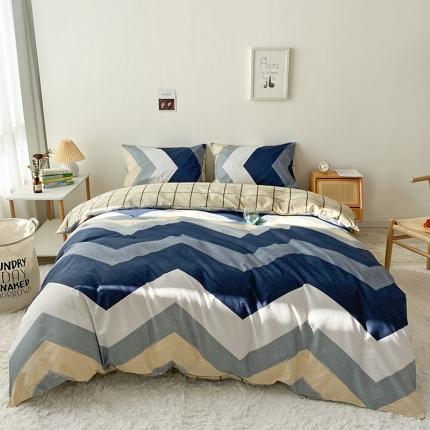 91家纺网 家纺一手货源 找家纺 （总）珺柔家纺 2021新款全棉印花四件套