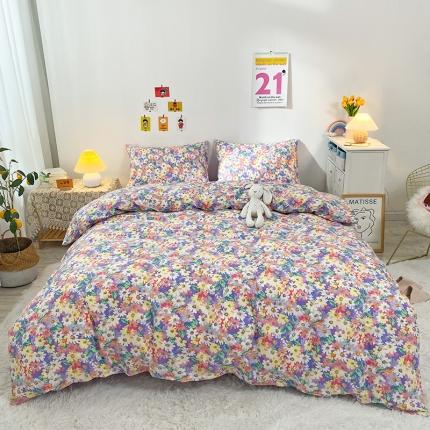 91家纺网 家纺一手货源 找家纺 （总）珺柔家纺 2021新款全棉印花四件套