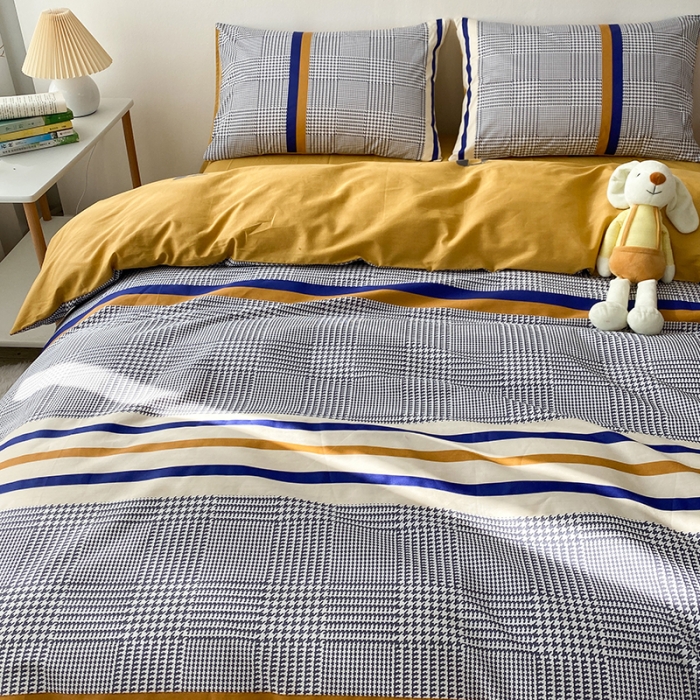 91家纺网 家纺一手货源 找家纺 珺柔家纺 2021新款全棉印花四件套 缤纷