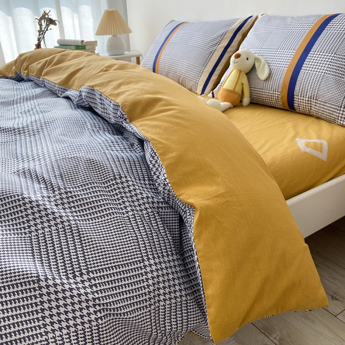 91家纺网 家纺一手货源 找家纺 珺柔家纺 2021新款全棉印花四件套 缤纷