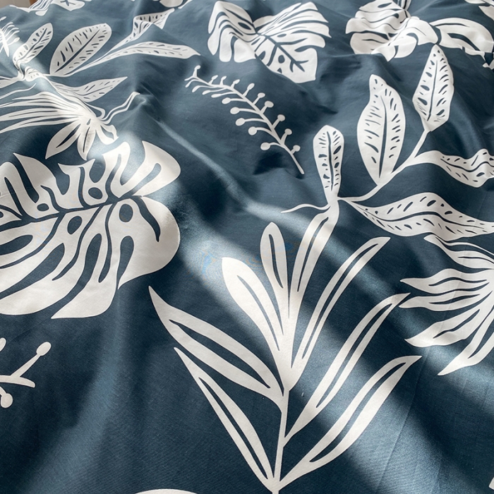 91家纺网 家纺一手货源 找家纺 珺柔家纺 2021新款全棉印花四件套 大枫叶