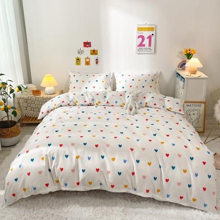 珺柔家纺 2021新款全棉印花四件套 可爱多