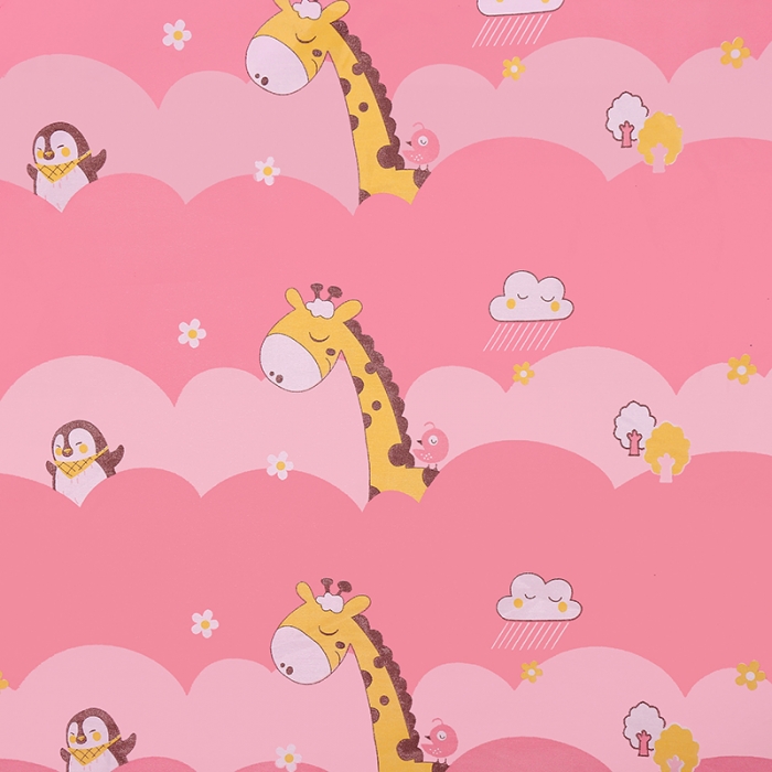 91家纺网 家纺一手货源 找家纺 博诺蚊帐 2021新款防尘顶儿童蚊帐 粉色动物