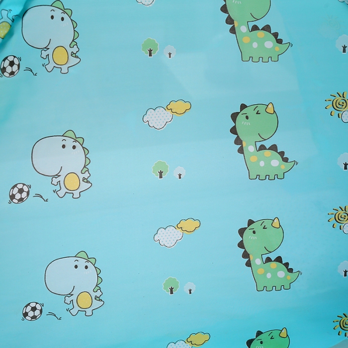 91家纺网 家纺一手货源 找家纺 博诺蚊帐 2021新款防尘顶儿童蚊帐 蓝色恐龙