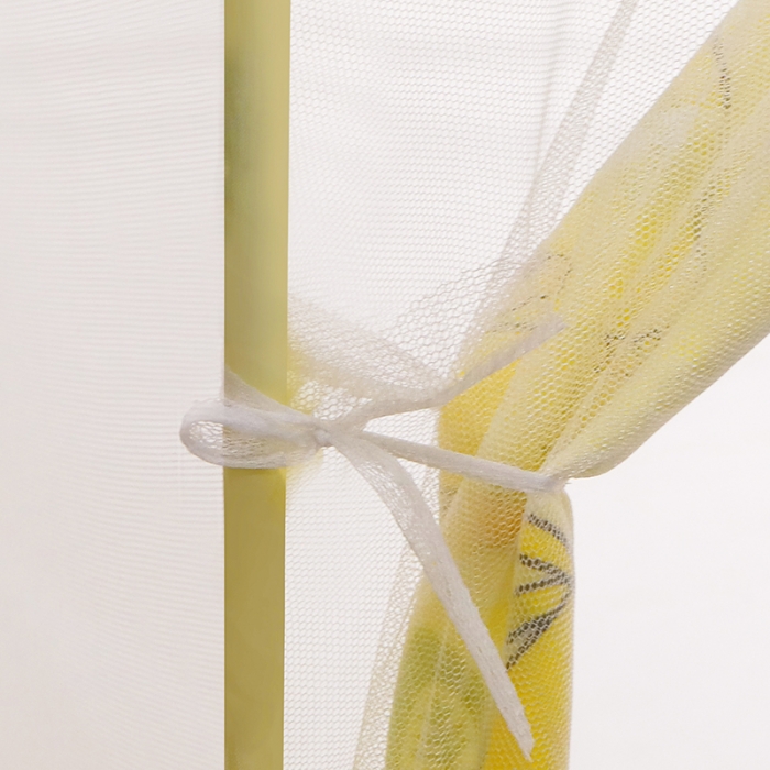 91家纺网 家纺一手货源 找家纺 博诺蚊帐 2021新款防尘顶蒙古包蚊帐 好嗨鸭