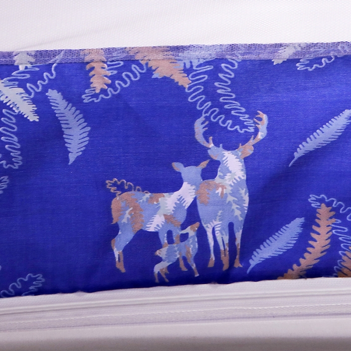 91家纺网 家纺一手货源 找家纺 博诺蚊帐 2021新款防尘顶蒙古包蚊帐 麋鹿之家