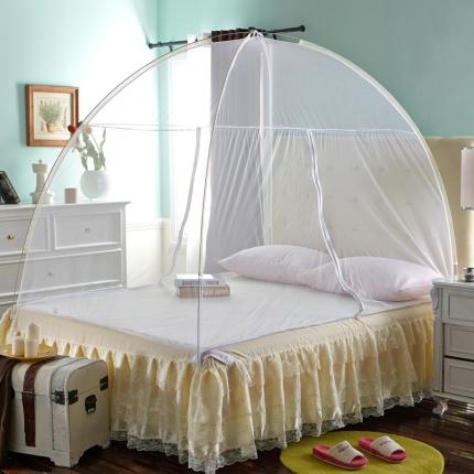 博诺蚊帐 2021新款普通魔术蚊帐 白色
