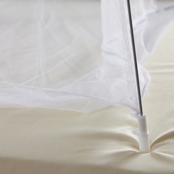 91家纺网 家纺一手货源 找家纺 博诺蚊帐 2021新款普通魔术蚊帐 白色