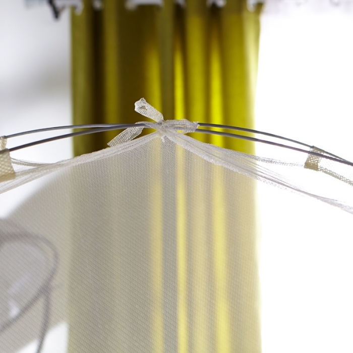 91家纺网 家纺一手货源 找家纺 博诺蚊帐 2021新款普通魔术蚊帐 米黄