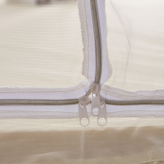 91家纺网 家纺一手货源 找家纺 博诺蚊帐 2021新款普通魔术蚊帐 米黄