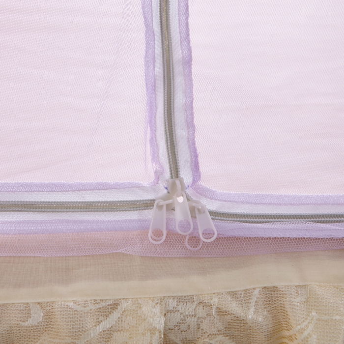 91家纺网 家纺一手货源 找家纺 博诺蚊帐 2021新款普通魔术蚊帐 紫色