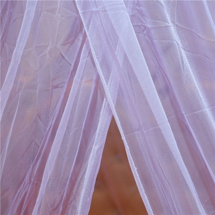 91家纺网 家纺一手货源 找家纺 博诺蚊帐 2021新款圆顶蚊帐穗穗幽心 紫