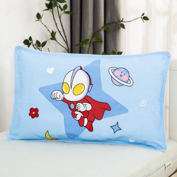 91家纺网 家纺一手货源 找家纺 乐秀家纺 2021新款全棉枕套 奥特曼