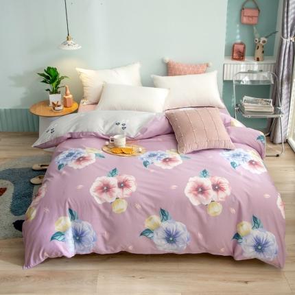 绵庭 2021新款全棉12868单被套 乔安娜（粉）