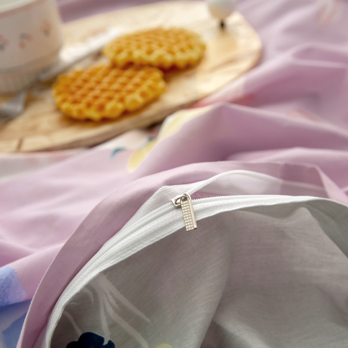 91家纺网 家纺一手货源 找家纺 绵庭 2021新款全棉12868单被套 乔安娜（粉）