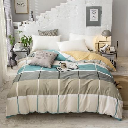 绵庭 2021新款全棉12868单被套 塔娜（咖）