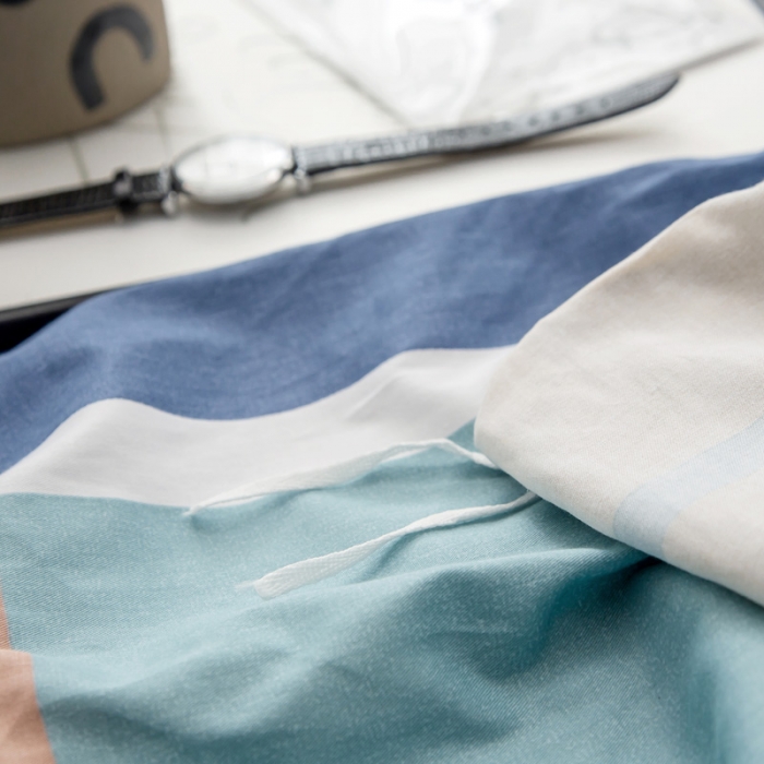 91家纺网 家纺一手货源 找家纺 绵庭 2021新款全棉12868单被套 塔娜（兰）