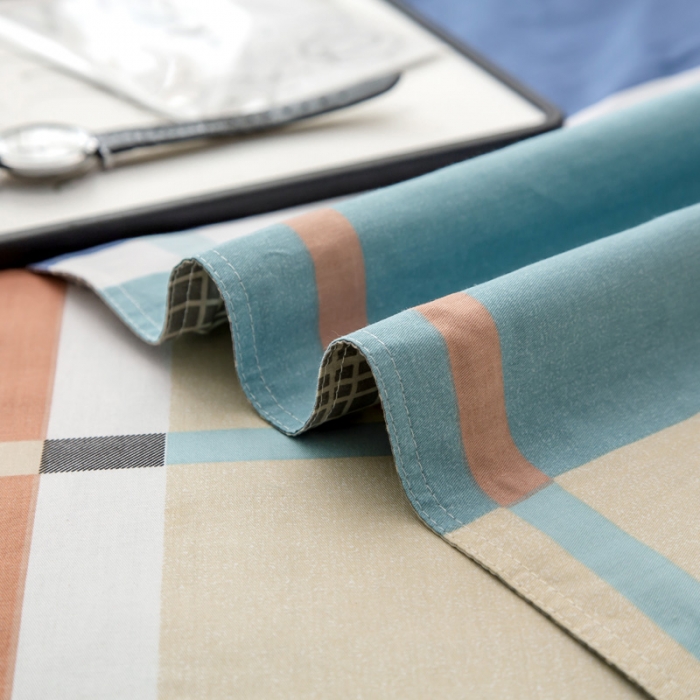 91家纺网 家纺一手货源 找家纺 绵庭 2021新款全棉12868单被套 塔娜（兰）