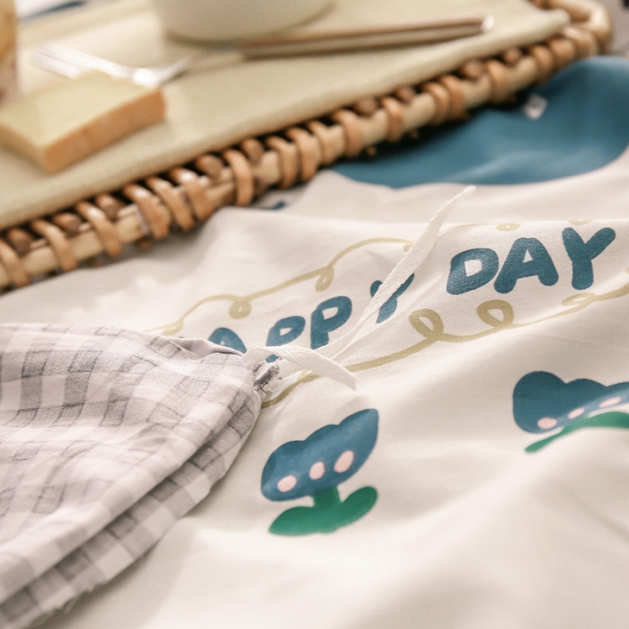 91家纺网 家纺一手货源 找家纺 绵庭 2021新款全棉12868单被套 幸福宝贝（兰）