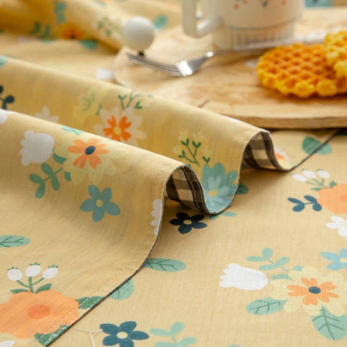 91家纺网 家纺一手货源 找家纺 绵庭 2021新款全棉12868单被套 雅汐（黄）