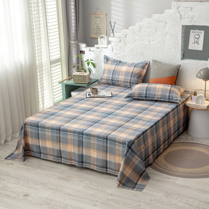 91家纺网 家纺一手货源 找家纺 绵庭 2021新款全棉12868单床单 超时尚