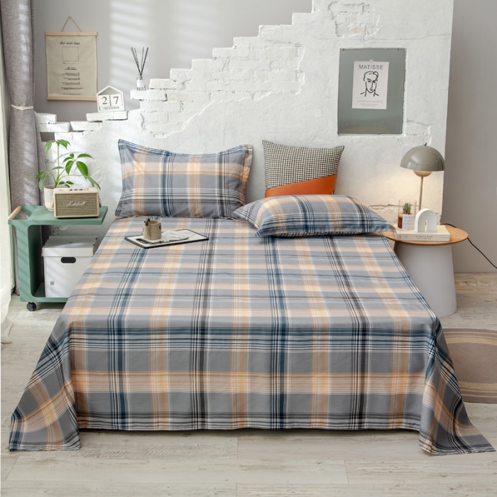 91家纺网 家纺一手货源 找家纺 绵庭 2021新款全棉12868单床单 超时尚