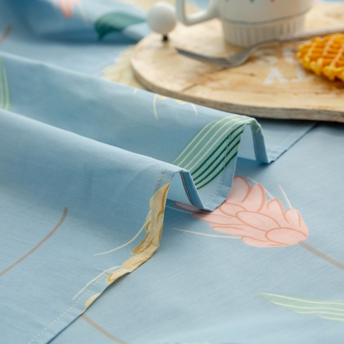 91家纺网 家纺一手货源 找家纺 绵庭 2021新款全棉12868单床单 麦香（兰）