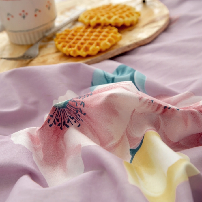 91家纺网 家纺一手货源 找家纺 绵庭 2021新款全棉12868单床单 乔安娜（粉）