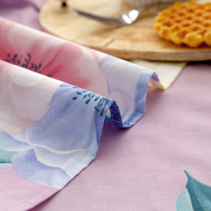 91家纺网 家纺一手货源 找家纺 绵庭 2021新款全棉12868单床单 乔安娜（粉）