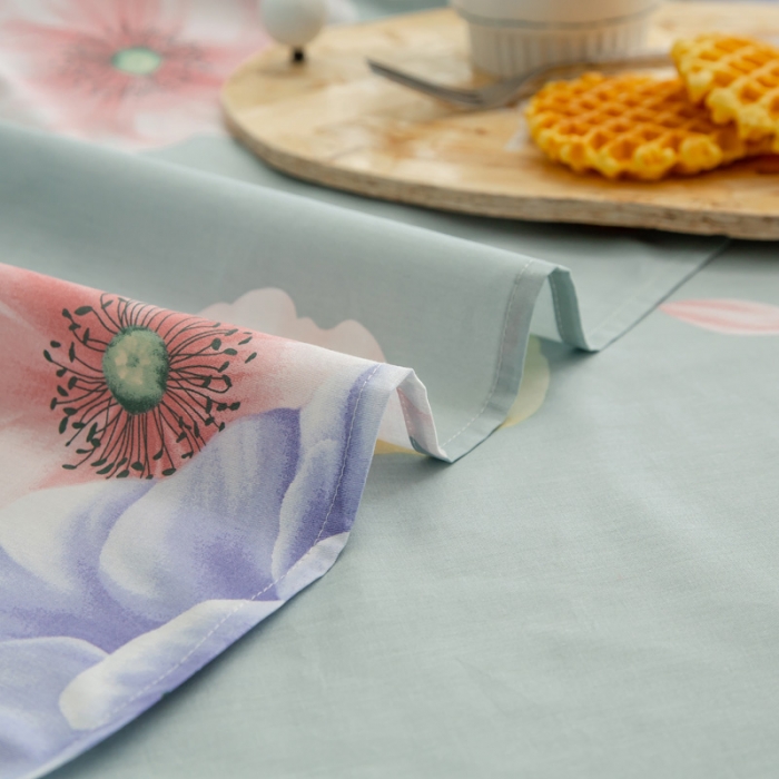 91家纺网 家纺一手货源 找家纺 绵庭 2021新款全棉12868单床单 乔安娜（绿）