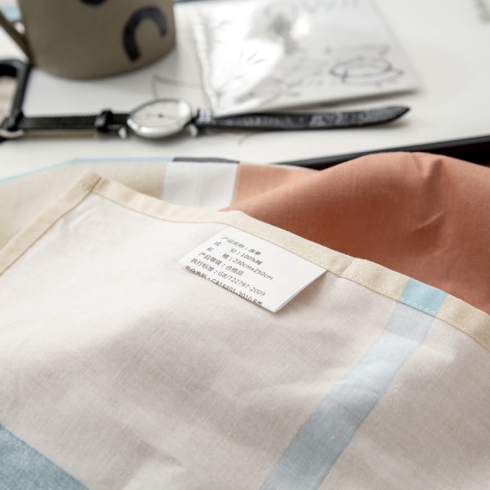 91家纺网 家纺一手货源 找家纺 绵庭 2021新款全棉12868单床单 塔娜（兰）