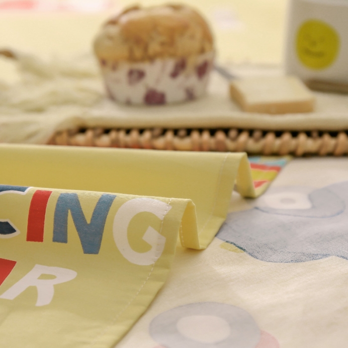 91家纺网 家纺一手货源 找家纺 绵庭 2021新款全棉12868单床单 童年乐趣（黄）