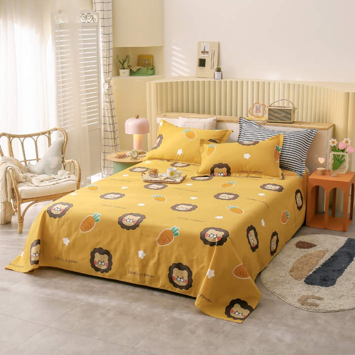 91家纺网 家纺一手货源 找家纺 绵庭 2021新款全棉12868单床单 辛巴