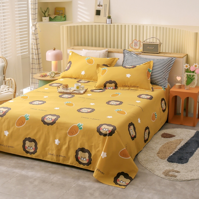 91家纺网 家纺一手货源 找家纺 绵庭 2021新款全棉12868单床单 辛巴