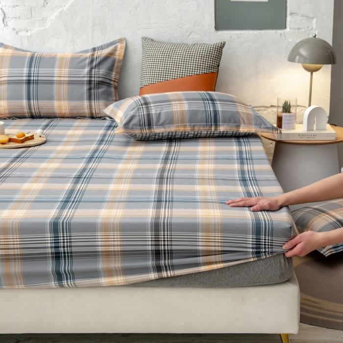 91家纺网 家纺一手货源 找家纺 绵庭 2021新款全棉12868单床笠 超时尚