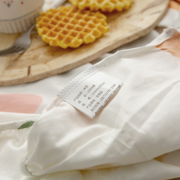 91家纺网 家纺一手货源 找家纺 绵庭 2021新款全棉12868单床笠 淡妆初夏（黄）